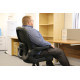 Hercules Bariatric 35 Stone Mesh Office Chair